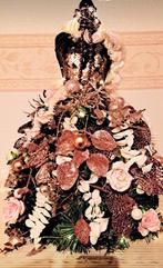 Kerstpop hoogte 50cm + verlichting, Huis en Inrichting, Ophalen of Verzenden, Zo goed als nieuw