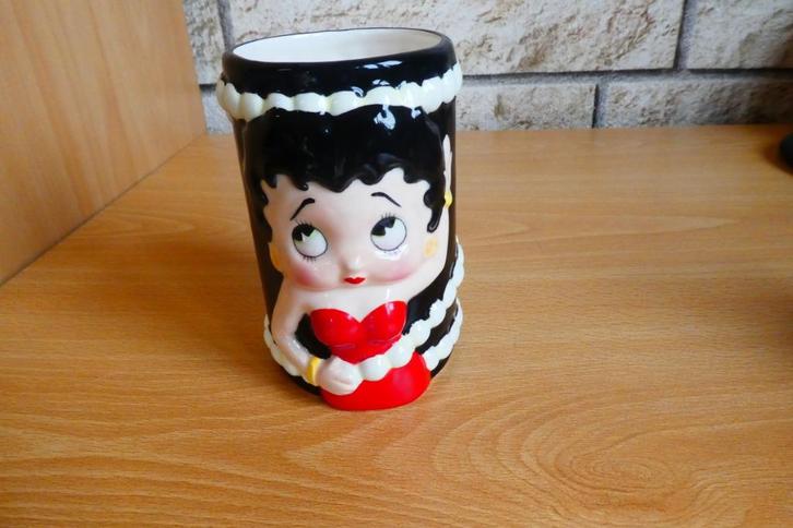 Betty Boop vintage 1995 Vandor kleine beker, Verzamelen, Beelden en Beeldjes, Nieuw, Mens, Ophalen of Verzenden
