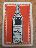 Oude speelkaart cognac likeuren domaine de Bressac, Verzamelen, Ophalen of Verzenden, Zo goed als nieuw, Speelkaart(en)