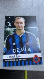 Kaartjes met handtekening Club Brugge 2004 - 2005, Sport en Fitness, Voetbal, Ophalen of Verzenden, Zo goed als nieuw