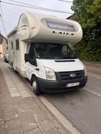 Ford Transit Leika 2.4 Stacaravan 2007, Caravans en Kamperen, Mobilhomes, Integraal, Elektrisch, Particulier, Ford