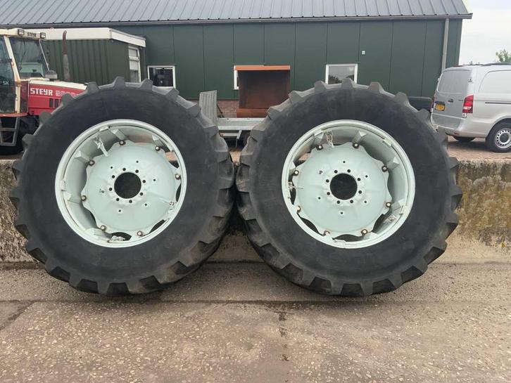 Michelin XM108 Set trekker banden, Zakelijke goederen, Landbouw | Onderdelen | Banden, Velgen en Assen