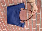 Longchamp le pilage, Handtassen en Accessoires, Tassen | Damestassen, Ophalen, Gebruikt, Blauw, Handtas