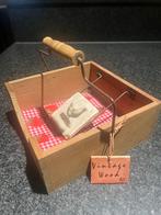 Porte-serviettes en bois, Enlèvement, Comme neuf