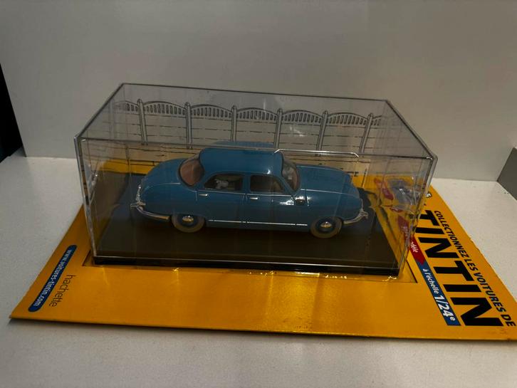 Kuifje auto 1:24 de panhard uit cokes in voorraad no 30, Verzamelen, Stripfiguren, Nieuw, Kuifje, Ophalen of Verzenden