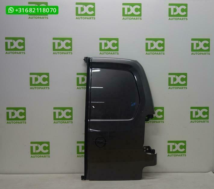 Opel Combo ('18-'23) Achterdeur rechts dicht donkergrijs, Auto-onderdelen, Carrosserie, Deur, Opel, Achter, Rechts, Gebruikt, Ophalen of Verzenden