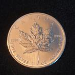 1 oz zilveren maple leaf 2007 zeldzaam, Postzegels en Munten, Verzenden, Noord-Amerika, Losse munt, Zilver