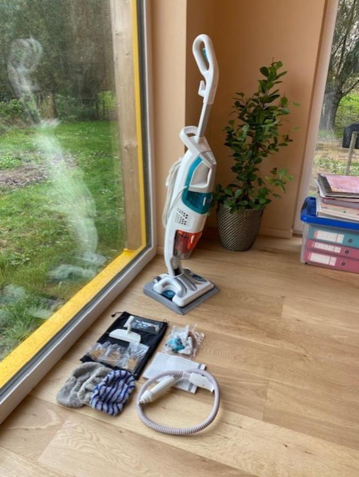 Rowenta steam & clean - stofzuiger/stoomreiniger/handstomer, Elektronische apparatuur, Stoomapparaten, Gebruikt, Stoomreiniger