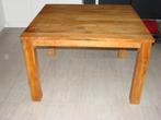 houten tafel Teak voor buiten of binnen, Tuin en Terras, Zo goed als nieuw, Hout, Ophalen, Vierkant