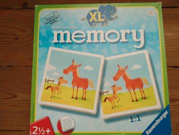 Ravensburger XL memory (vanaf 2,5 jaar, 2-4 spelers) beschikbaar voor biedingen
