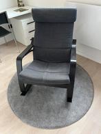 Schommelstoel zwart inclusief mat, Enlèvement, Comme neuf, Noir