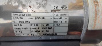 EBARA JEM 080 hydrofoorpomp  beschikbaar voor biedingen