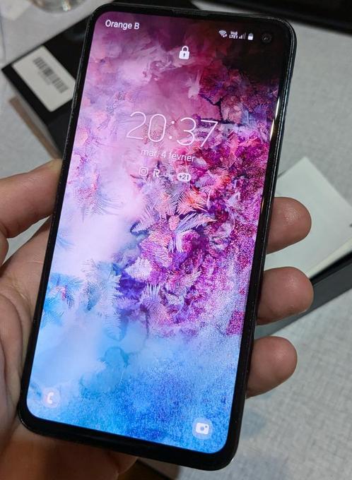 Smartphone Samsung S10e, Telecommunicatie, Mobiele telefoons | Samsung, Zo goed als nieuw, Galaxy S10, 128 GB, Android OS, 10 megapixel of meer