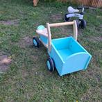 Houten bakfiets little rider groen, Ophalen, Gebruikt