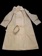 oude lange olijfgroene jas, leger, jaren  60, Ophalen of Verzenden, Landmacht, Kleding of Schoenen