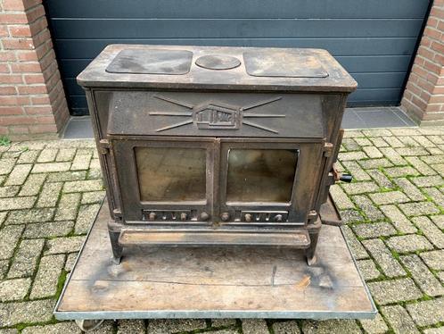 Dovre 300G gietijzeren houtkachel, Huis en Inrichting, Kachels, Gebruikt, Houtkachel, Hout, Ophalen