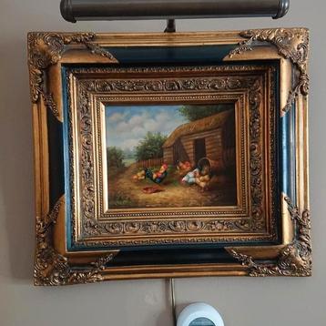 Klassieke schilderij  beschikbaar voor biedingen