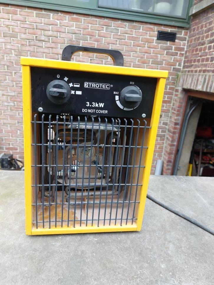 Aérotherme TROTEC électrique TDS20, Doe-het-zelf en Bouw, Verwarming en Radiatoren, Gebruikt, Thermostaat, Ophalen