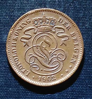 2 cent 1902 VL (onvolledige E) - Leopold II beschikbaar voor biedingen
