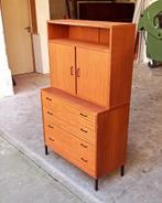 Commode Highboard Sideboard Vintage années 60's, Huis en Inrichting, Woonaccessoires | Overige, Zo goed als nieuw