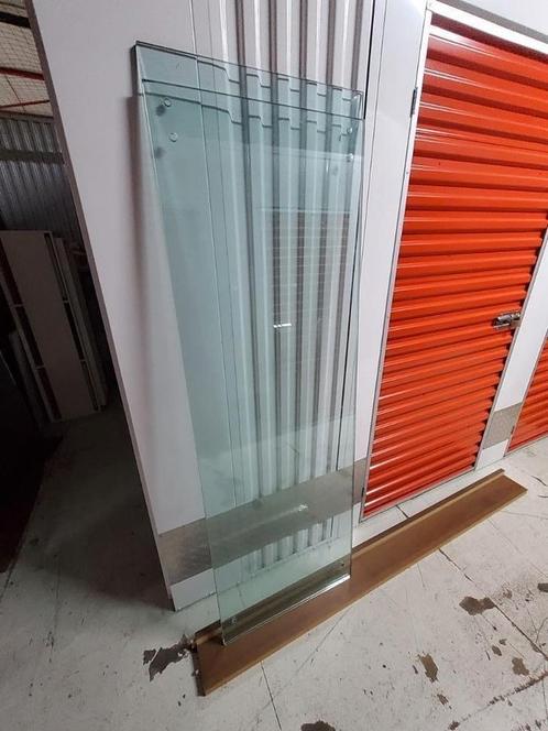 13 Glazen platen / ophang-schappen, Doe-het-zelf en Bouw, Platen en Panelen, Gebruikt, Overige materialen, Minder dan 20 mm, Ophalen