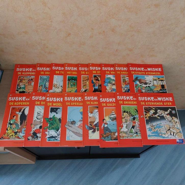 Suske & Wiske à €1.00 per strip.  Heel goede staat, Boeken, Stripverhalen, Gelezen, Meerdere stripboeken, Ophalen of Verzenden