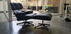 Eames Lounge Chair & Ott Vitra Black, Huis en Inrichting, Ophalen, Gebruikt