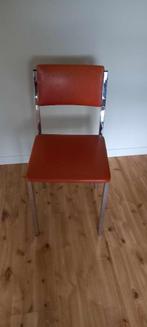 stoelen vintage 3 stuks, Huis en Inrichting, Stoelen, Ophalen, Gebruikt, Overige kleuren, Drie