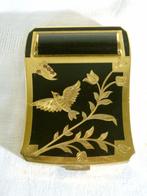 Metalen poederdoos van rond 1930, Antiek en Kunst, Curiosa en Brocante, Ophalen of Verzenden