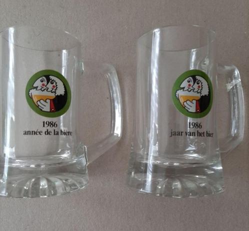 Bierglas, Verzamelen, Glas en Drinkglazen, Gebruikt, Bierglas, Ophalen