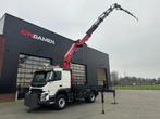 Volvo FMX 460 4x2 HMF 4020+Fly jib Euro 6 Kran/crane/grua/gr, Auto's, Achterwielaandrijving, 338 kW, Wit, Diesel