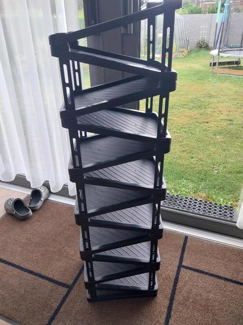 Porte-chaussures plastique noir, Huis en Inrichting, Kasten | Schoenenkasten, Zo goed als nieuw, Ophalen