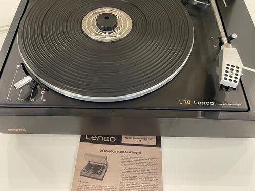 Platine vinyle lenco l78 plug and play, Audio, Tv en Foto, Platenspelers, Zo goed als nieuw, Ophalen of Verzenden