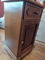 Eiken kastje, Avec tiroir(s), 25 à 50 cm, Enlèvement, Utilisé