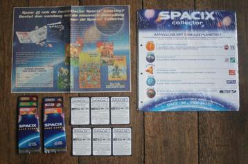SEALED Spacix collector + reclamemateriaal (ZELDZAAM) beschikbaar voor biedingen