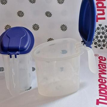 Tupperware 2 nieuwe schenkkannen 500 ml beschikbaar voor biedingen