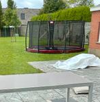 Trampoline Berg Elite Inground 430 rood, Ophalen, Gebruikt