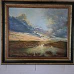 schilderij heidelandschap, Antiek en Kunst, Ophalen