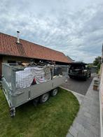 Trailer 750kg ongeremd - 180cm op 300cm - loofrekken, Ophalen, Zo goed als nieuw