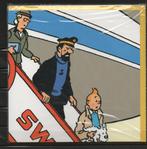 Carte postale Tintin double sous blister, Collections, Enlèvement ou Envoi