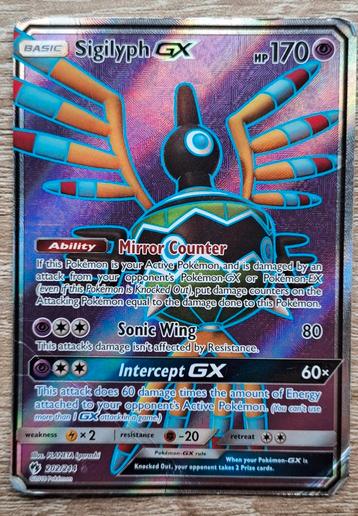 Pokémon kaart Sigilyph GX 202/214, 2018 beschikbaar voor biedingen
