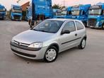 Opel Corsa 1.0i Benzine Euro 4 LEZ—>2030 OK Année 2003,, Autos, Opel, Argent ou Gris, Achat, Entreprise, Boîte manuelle