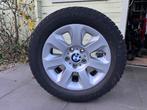 BMW 4x winterbanden op velg 225/55 R16 95H, Ophalen, Gebruikt, 16 inch, Banden en Velgen