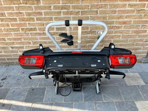 Fietsendrager Yakima- 2 e-bikes- 60kg -, Auto diversen, Fietsendragers, Zo goed als nieuw, Trekhaakdrager, 2 fietsen, Brede banden