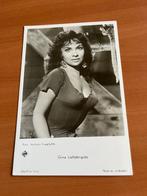 Postkaart met foto filmster Gina Lollobrigida-Jaren 60, Verzenden, Gebruikt, Film, Foto of Kaart