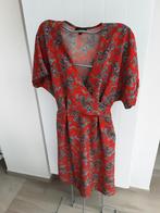 Mooi kleed met bindlint maat 38 *1.2.3.* H.g.staat, Rouge, Taille 38/40 (M), Enlèvement ou Envoi, 1.2.3.