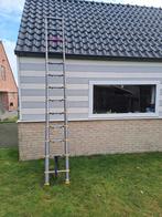 Telescopische ladder, Ophalen, Ladder