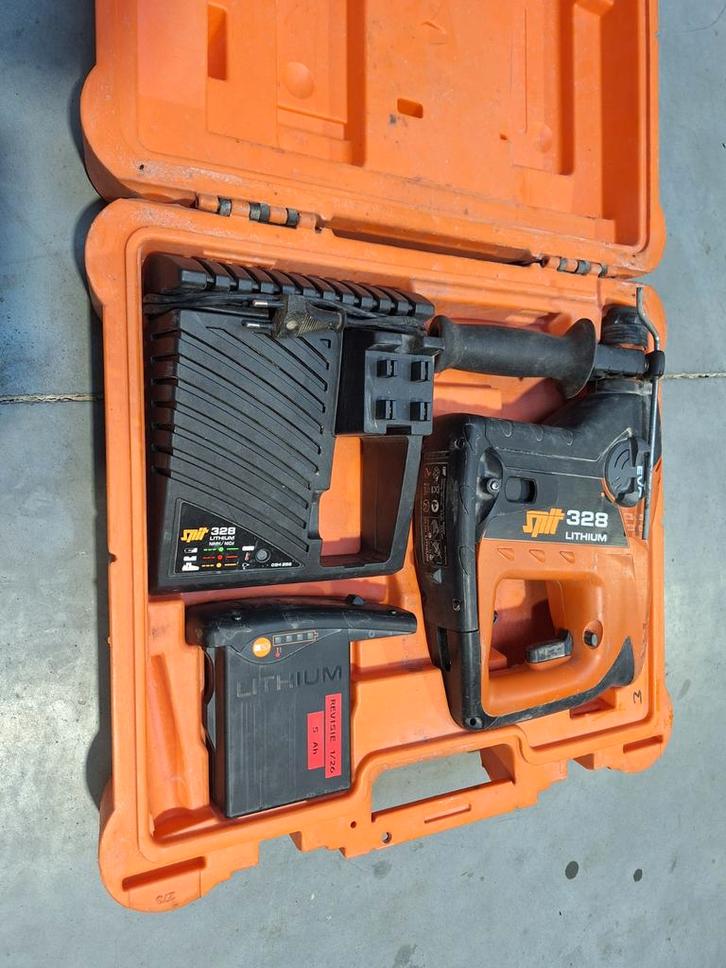 Professionele boorhamer met nieuwe accu's, Bricolage & Construction, Outillage | Foreuses, Enlèvement