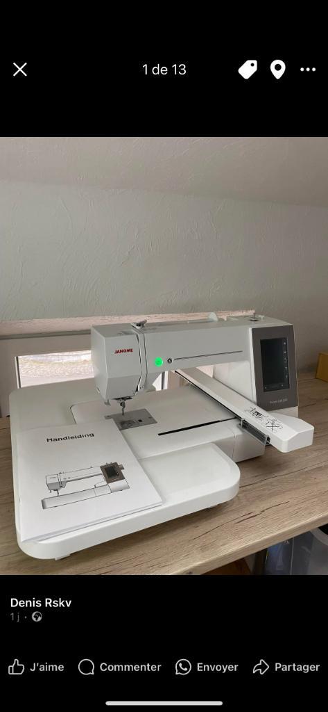 Machine à broder, Hobby en Vrije tijd, Borduren en Borduurmachines, Nieuw, Borduurmachine, Machineborduren, Ophalen