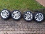 4 pneus hiver sur jantes Opel 215/50 R17 95H, Autos : Pièces & Accessoires, Véhicule de tourisme, Enlèvement, Utilisé, Pneus hiver